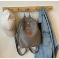 Women’s Fashion Nylon Backpack (Grey)