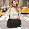 Women’s Large Capacity Travel & Gym Bag (Black)