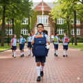 School Backpack for Middle, High School & College (Royal Blue)