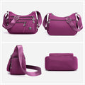 Women’s Crossbody Shoulder Bag (Purple)