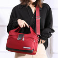 Women’s Waterproof Anti-Theft Fashion Backpack (Maroon)