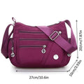 Women’s Crossbody Shoulder Bag (Purple)