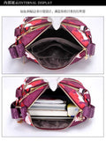 Korean Sports Travel Shoulder Bag (Light Maroon)