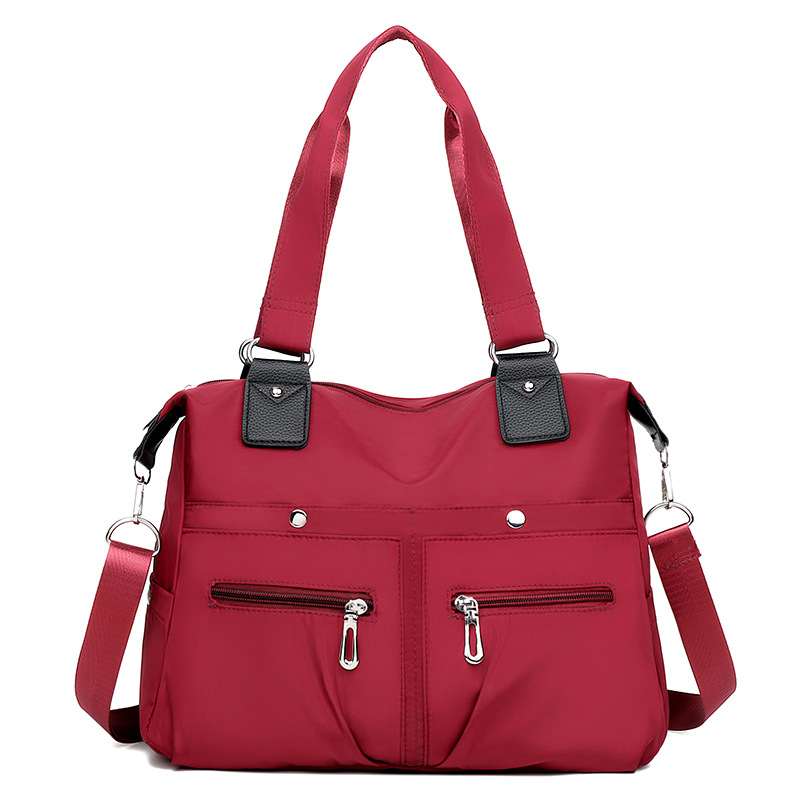 Women's Handbag Solid (Red)