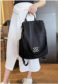 Women Large Capacity Outdoor Tote Bag  (Black)