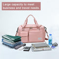 Women’s Large Capacity Travel & Gym Bag (Pink)