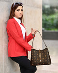 Luxury Large Capacity Bucket Shoulder Bag for Women