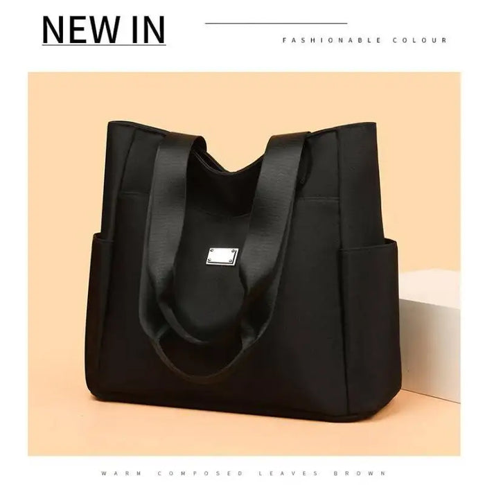 Fashion Shopping Bag (Black)