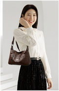 Stylish Practical Large Capacity Crossbody Bag (Coffee)