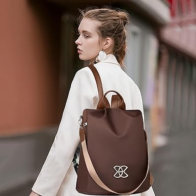 Women’s Large Capacity Outdoor Tote Bag (Coffee/Brown)