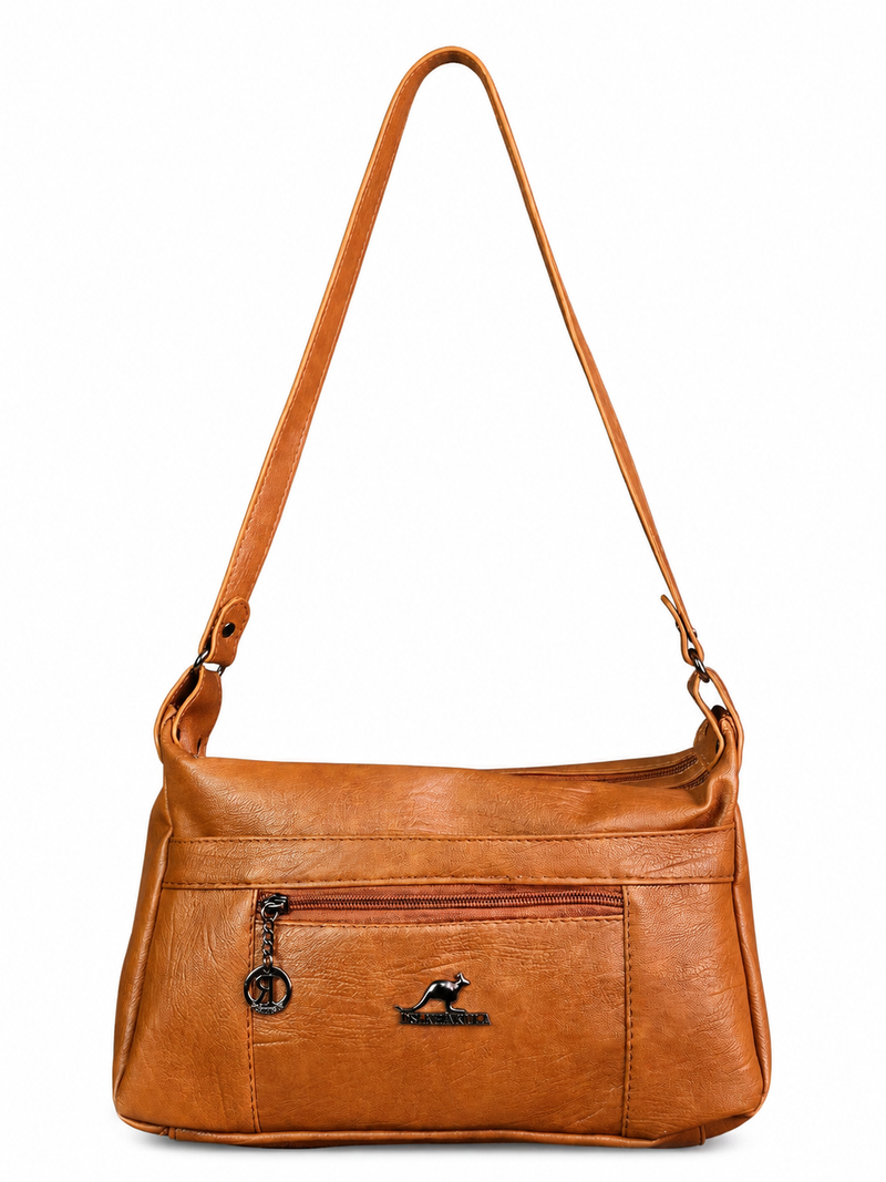 Stylish Practical Large Capacity Crossbody Bag (Brawn)