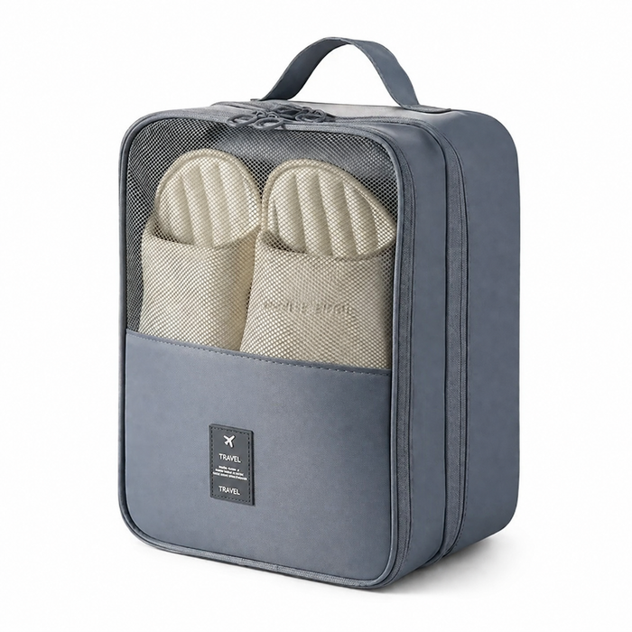 Waterproof Travel Shoe Bag (Grey)