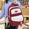 Cute Casual Premium Kids School Backpack (Red)