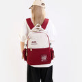 Cute Simple Casual Backpack (Red)