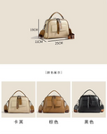 Ladies Multi-Layer Handbag (Cream)