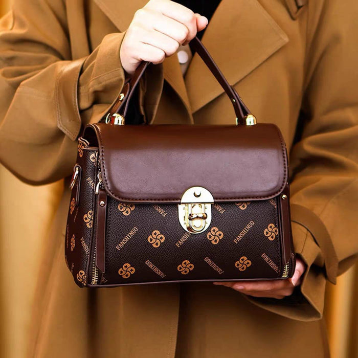Printed Portable Crossbody Shoulder Bag