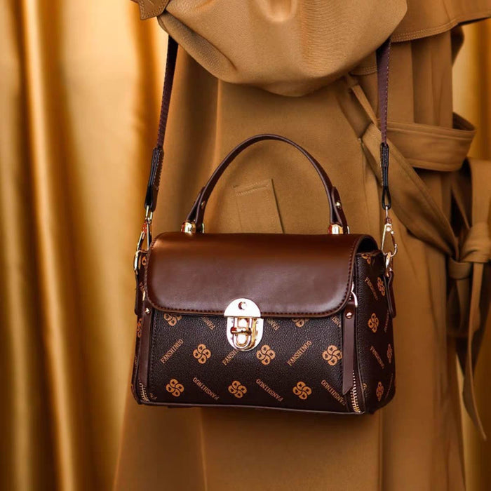 Printed Portable Crossbody Shoulder Bag