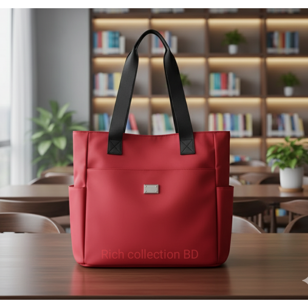 Fashion Shopping Bag (Maroon)