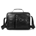 Men's Pu Leather Shoulder Bag (Black shape)