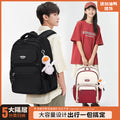 School Backpack for Middle, High School & College (Black)