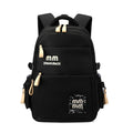 Cute Simple Casual Backpack (Black)