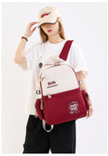 Cute Simple Casual Backpack (Red)