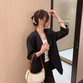 Trendy tote new style Women’s shoulder Bag (Cream)