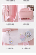 Cute Casual Premium Kids School Backpack (Pink)