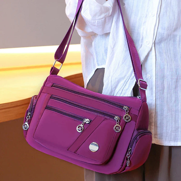 Women’s Crossbody Shoulder Bag (Purple)