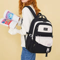 Cute Casual Premium Kids School Backpack (Black)