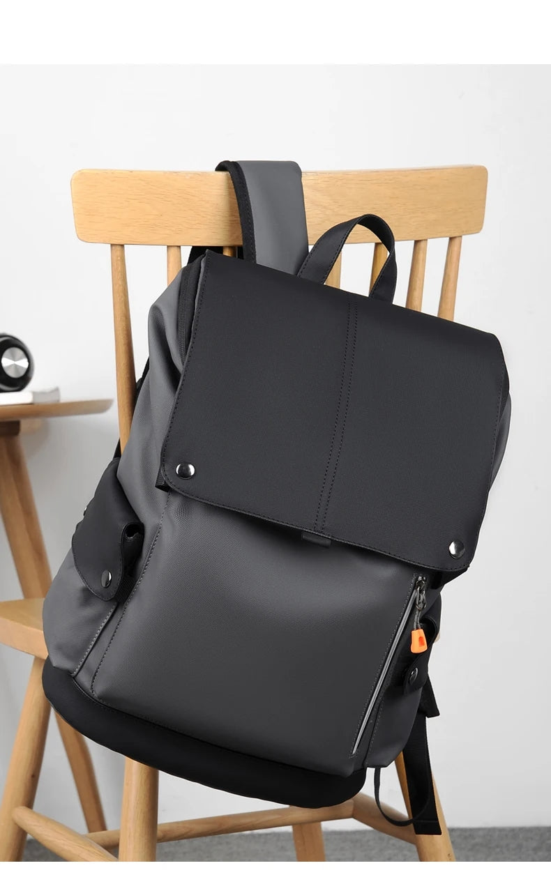 Large Capacity College &amp; Travel Backpack (Black)