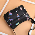 Korean Sports Travel Shoulder Bag (Black)