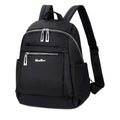 Nylon Durable Waterproof Casual Shoulde Backpack (Black)