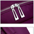 Nylon Durable Waterproof Casual Shoulde Backpack (Purple)