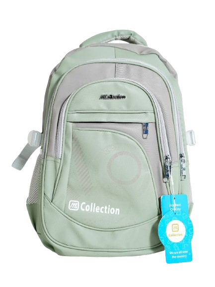Unisex Waterproof School Backpack – Lightweight (Black)