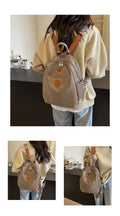 Women’s Fashion Nylon Backpack (Grey)