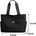 Fashion Shopping Bag (Black)