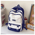 Academy Style Lightweight School Backpack (Blue)