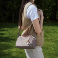 Gelory Casual Travel Waterproof Messenger Bag Trendy(Grey)