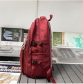 Aesthetic Large Capacity Cute Backpack (RED)