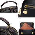 Elegant PU Leather Shoulder Bag (Coffee)