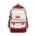 Academy Style Lightweight School Backpack (Red)
