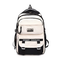 Academy Style Lightweight School Backpack (Black)