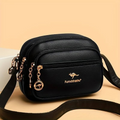 Multi-Layer Zipper Crossbody Bag