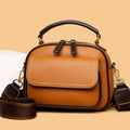 Elegant PU Leather Shoulder Bag (Brawn)