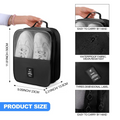 Waterproof Travel Shoe Bag (Black)