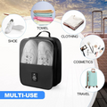 Waterproof Travel Shoe Bag (Black)