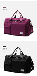 Women’s Large Capacity Travel & Gym Bag (Purple)