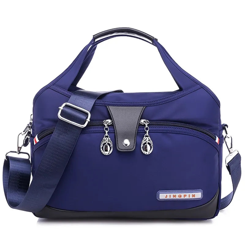 Women’s Waterproof Anti-Theft Fashion Backpack (Blue)