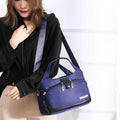 Women’s Waterproof Anti-Theft Fashion Backpack (Blue)